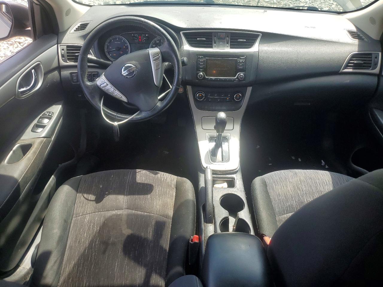 2015 Nissan Sentra Sv Silver vin: 3N1AB7AP2FL644987