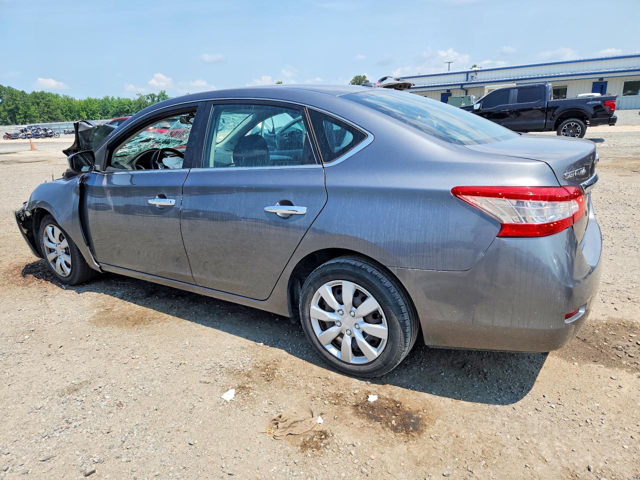 2015 Nissan Sentra Sv Серебряный vin: 3N1AB7AP2FL651700