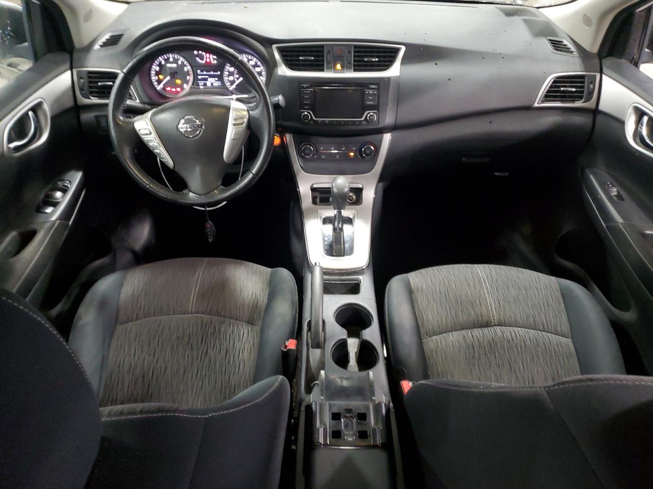 2015 Nissan Sentra S White vin: 3N1AB7AP2FL653849
