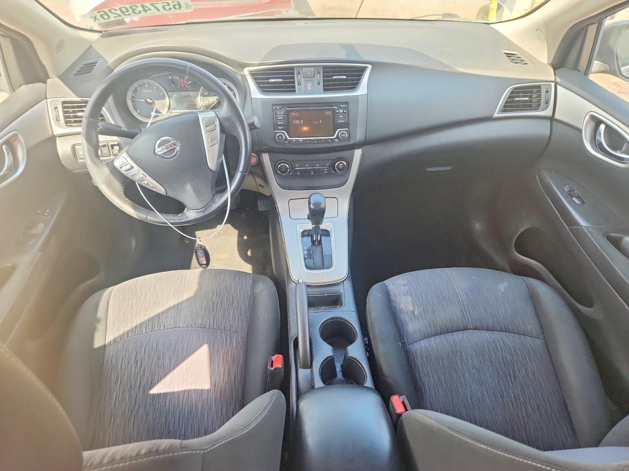 2015 Nissan Sentra Sv Silver vin: 3N1AB7AP2FL662342