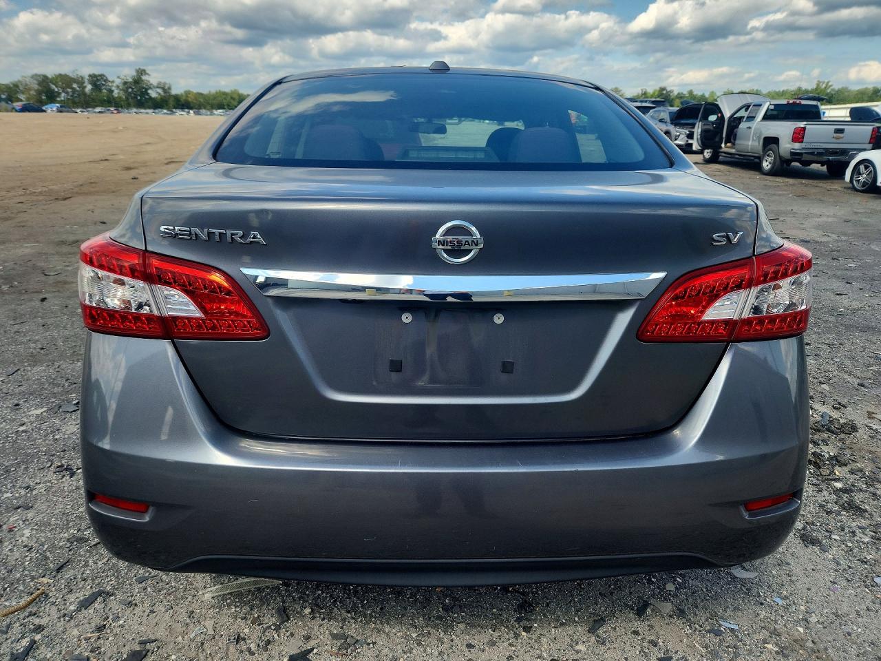 2015 Nissan Sentra Sv Silver vin: 3N1AB7AP2FL662342