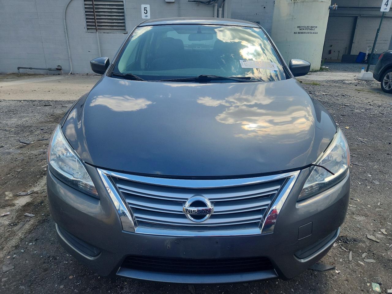 2015 Nissan Sentra Sv Silver vin: 3N1AB7AP2FL662342
