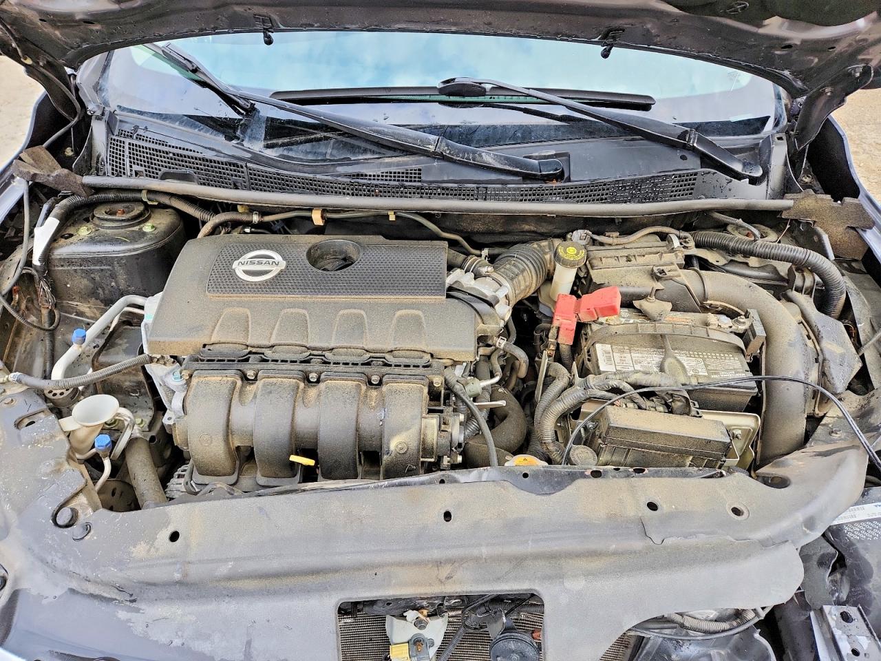 2015 Nissan Sentra Sv Gray vin: 3N1AB7AP2FL668500