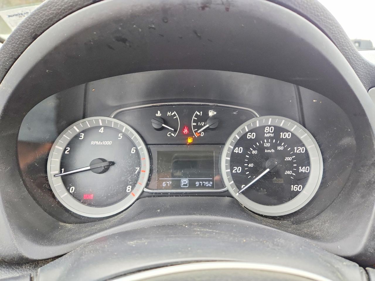 2015 Nissan Sentra Sv Gray vin: 3N1AB7AP2FL668500