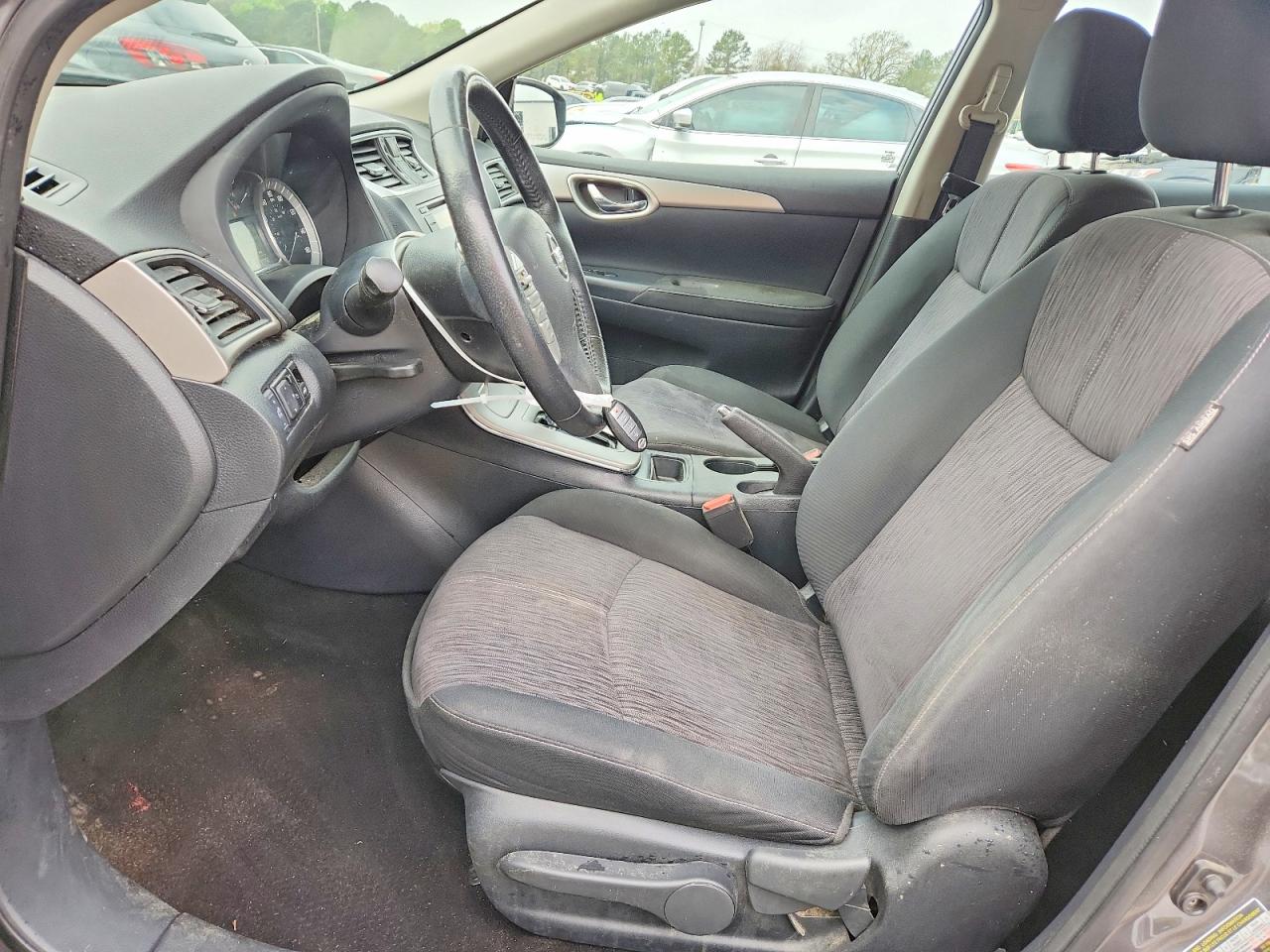 2015 Nissan Sentra Sv Gray vin: 3N1AB7AP2FL668500