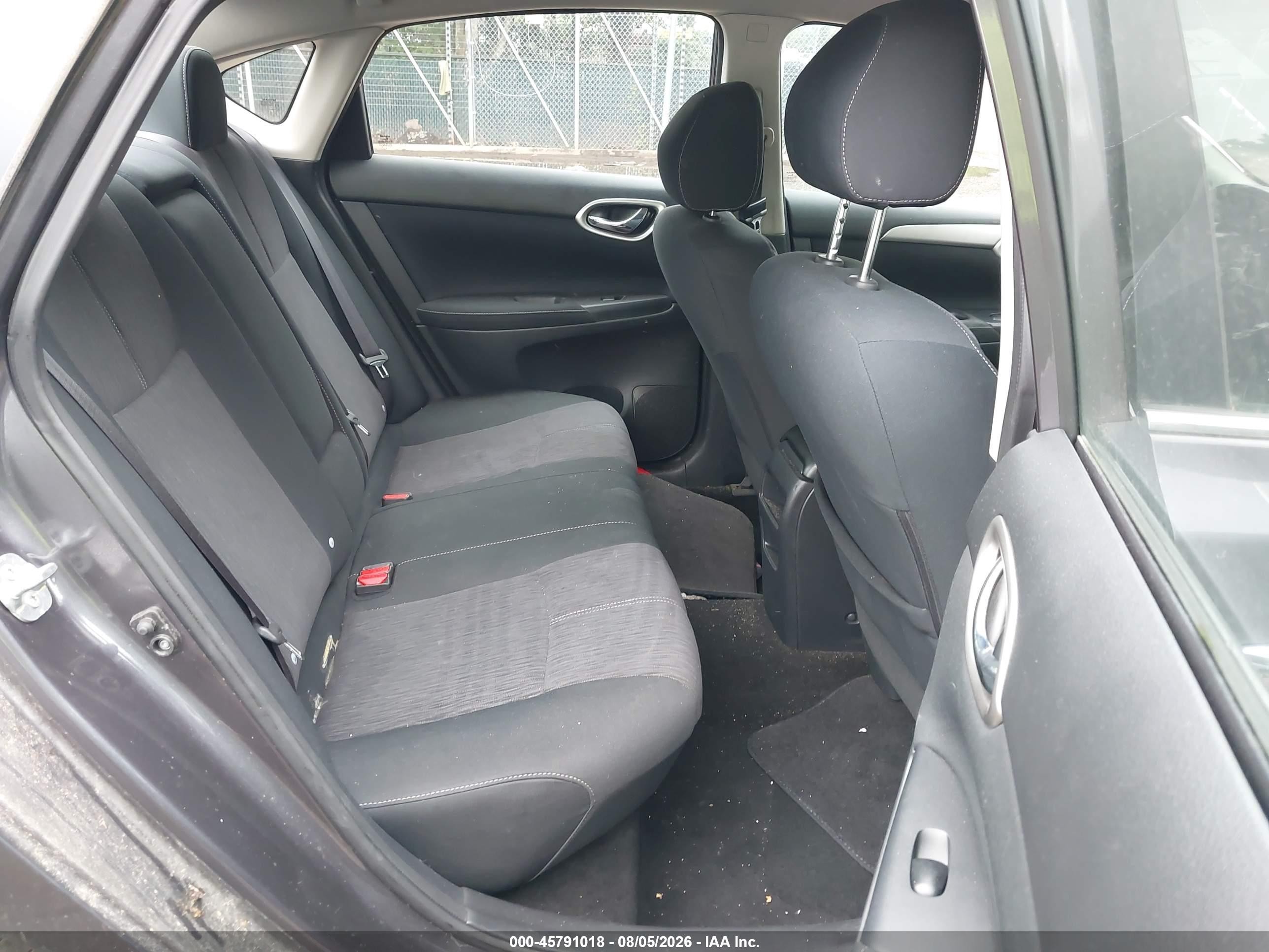 2015 Nissan Sentra Sv Blue vin: 3N1AB7AP2FL673972