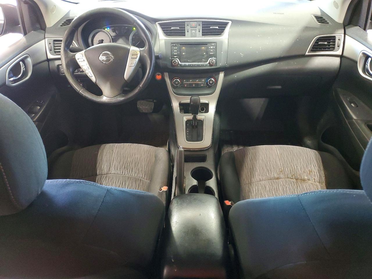 2015 Nissan Sentra Sv Black vin: 3N1AB7AP2FL689475