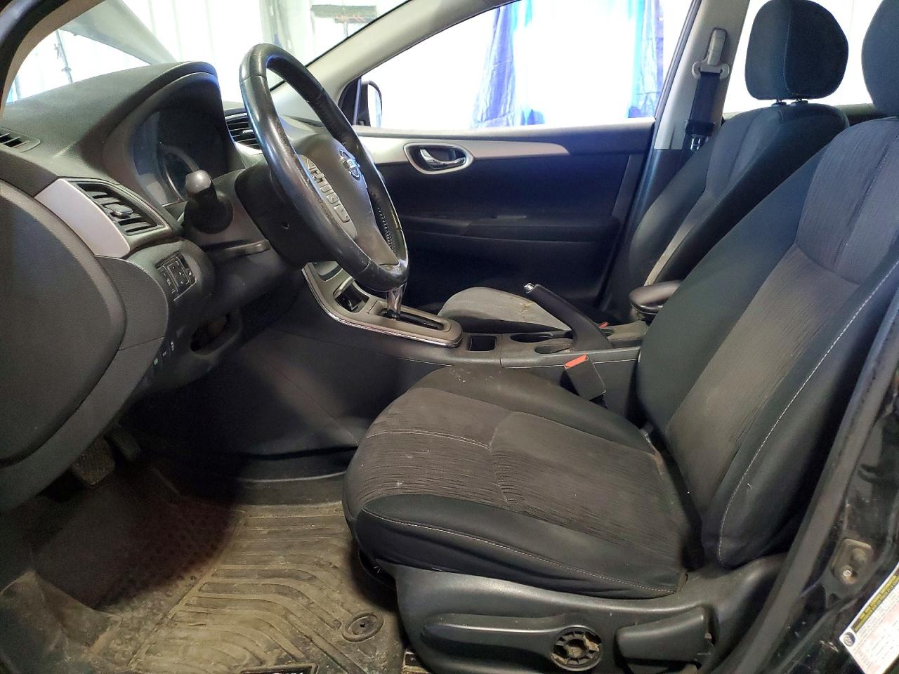 2015 Nissan Sentra Sv Black vin: 3N1AB7AP2FL689475