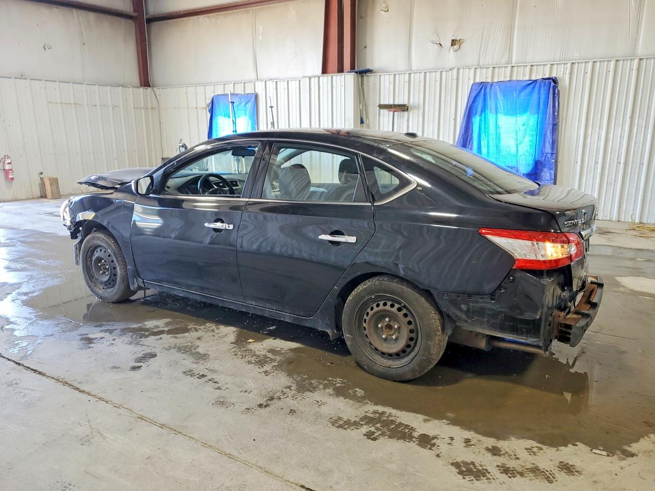 2015 Nissan Sentra Sv Black vin: 3N1AB7AP2FL689475