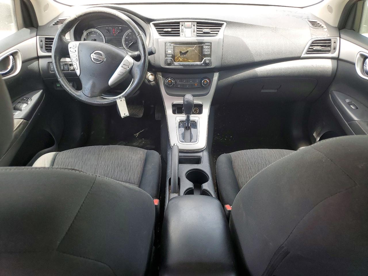 2015 Nissan Sentra Sv Burgundy vin: 3N1AB7AP2FL690237