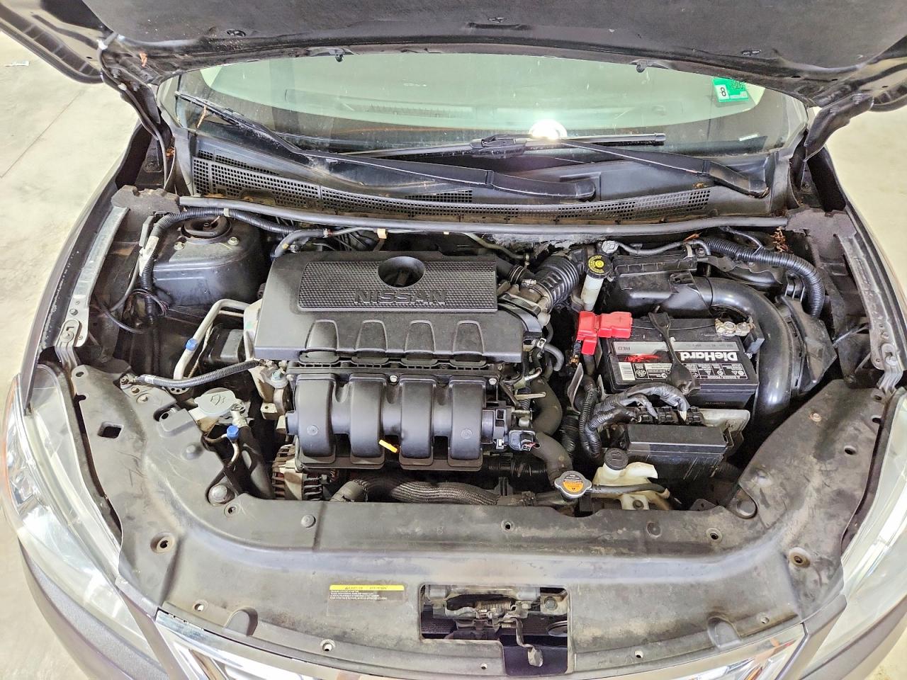 2015 Nissan Sentra Sv Gray vin: 3N1AB7AP2FL694319