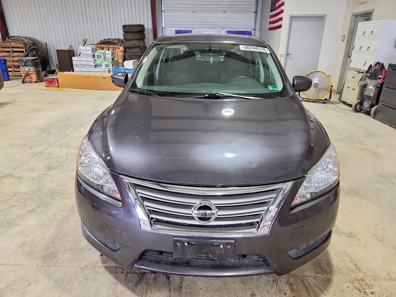 2015 Nissan Sentra Sv Gray vin: 3N1AB7AP2FL694319