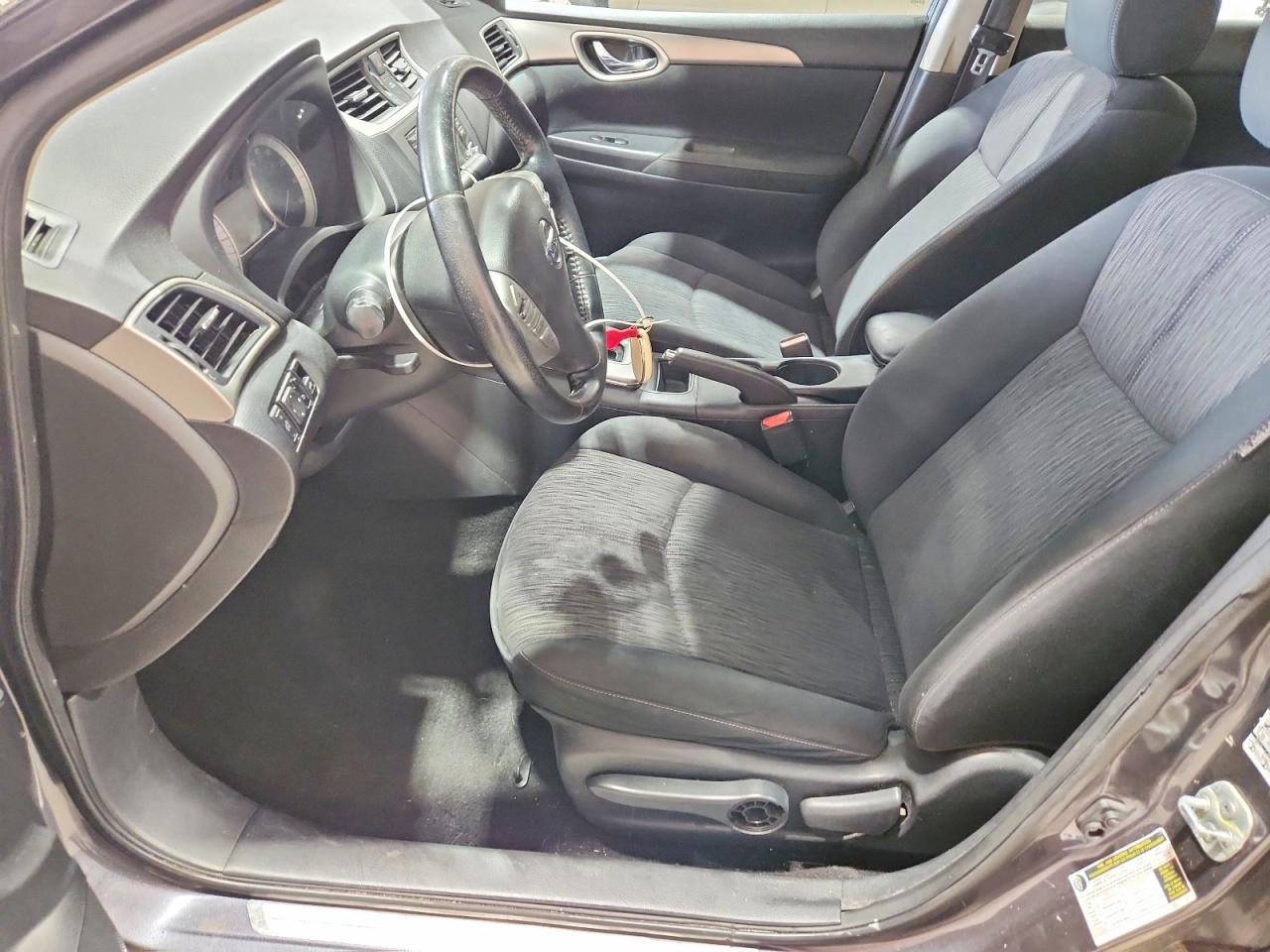 2015 Nissan Sentra Sv Gray vin: 3N1AB7AP2FL694319