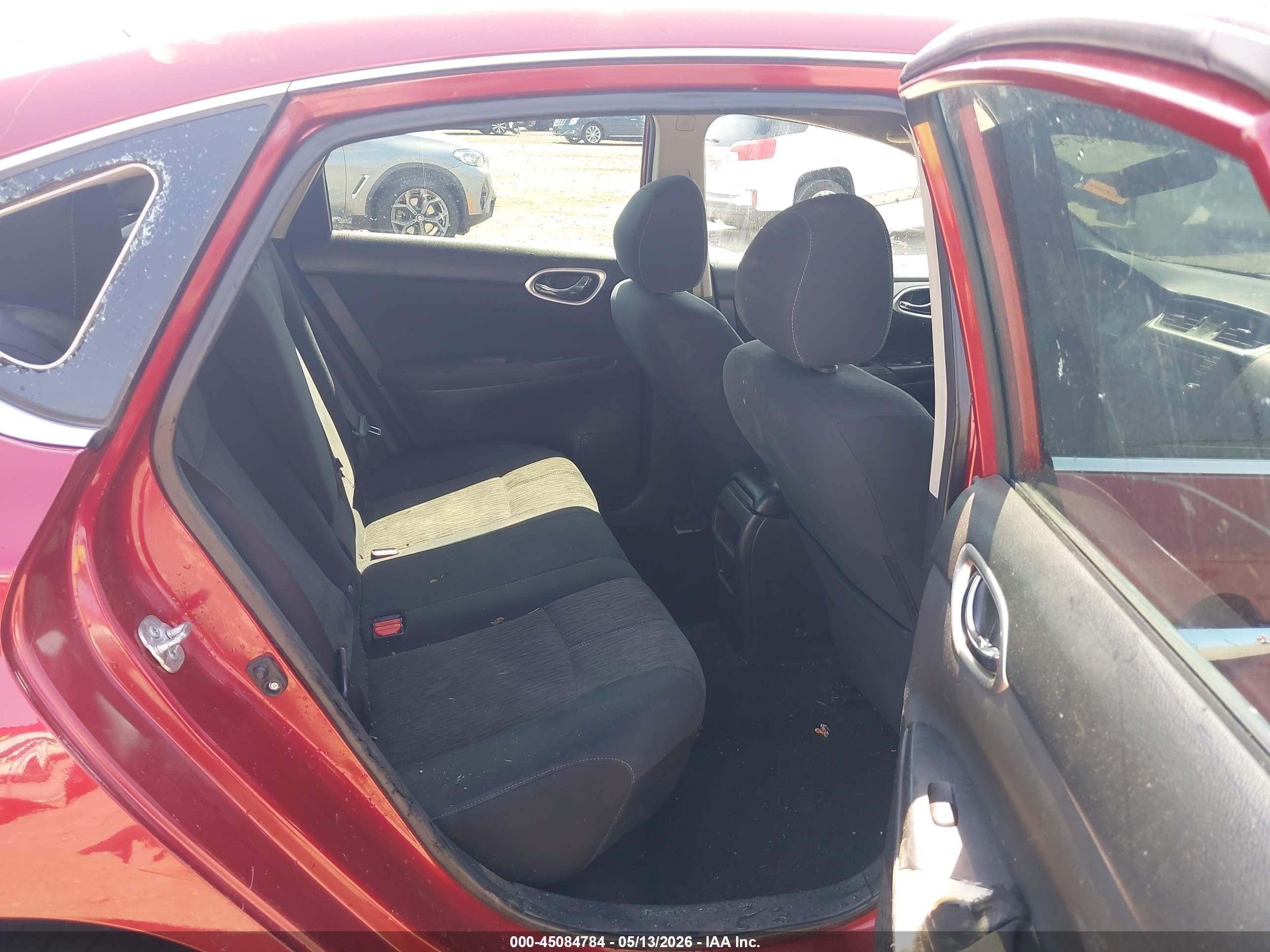 2015 Nissan Sentra Sv Red vin: 3N1AB7AP2FL694563