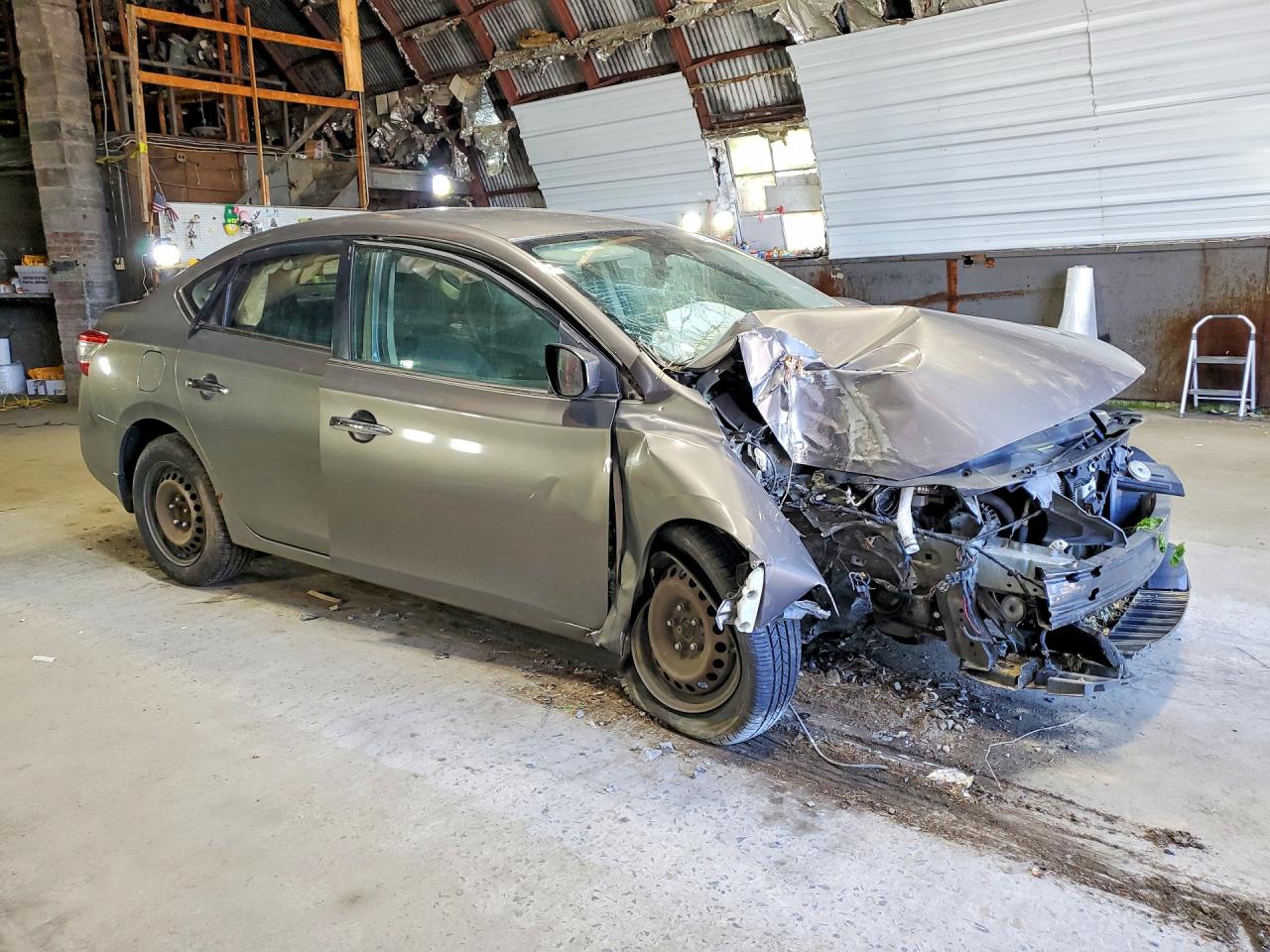 2015 Nissan Sentra Sv Желто-коричневый vin: 3N1AB7AP2FL697169