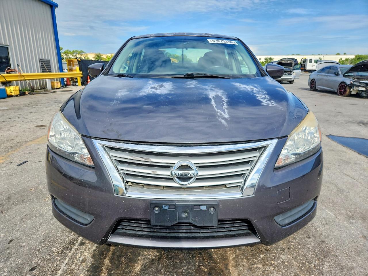 2015 Nissan Sentra Sv Gray vin: 3N1AB7AP2FY213942