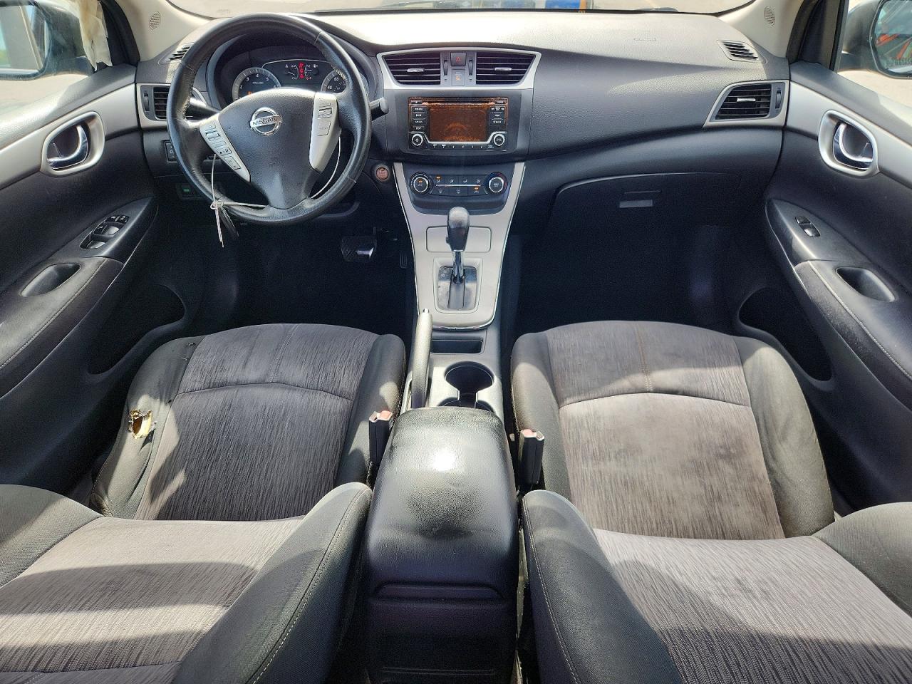 2015 Nissan Sentra Sv Gray vin: 3N1AB7AP2FY213942