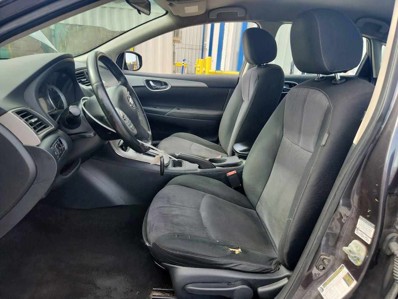 2015 Nissan Sentra Sv Gray vin: 3N1AB7AP2FY213942