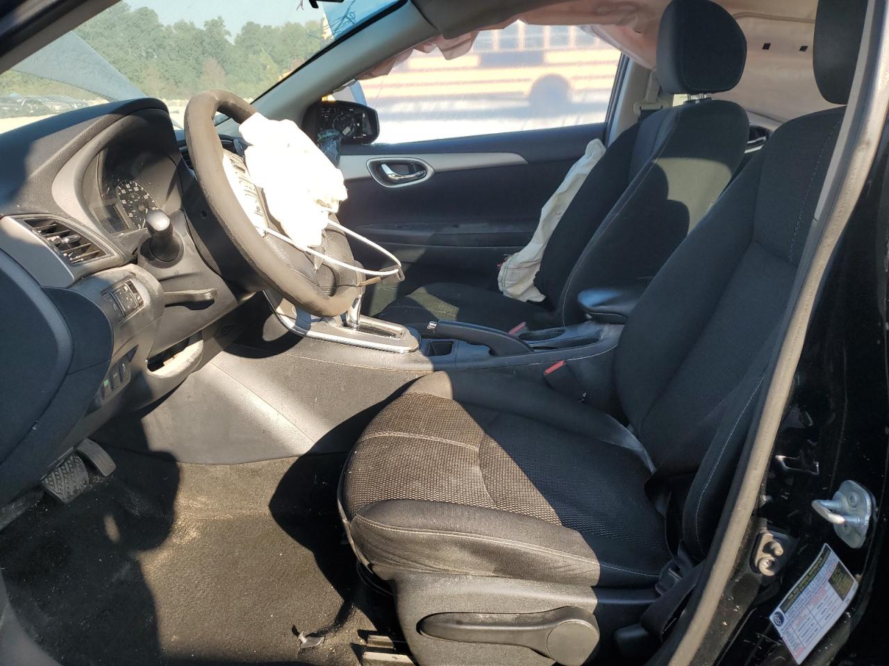 2015 Nissan Sentra S Black vin: 3N1AB7AP2FY214010