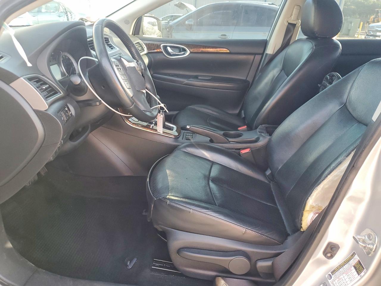 2015 Nissan Sentra Sl Silver vin: 3N1AB7AP2FY220289