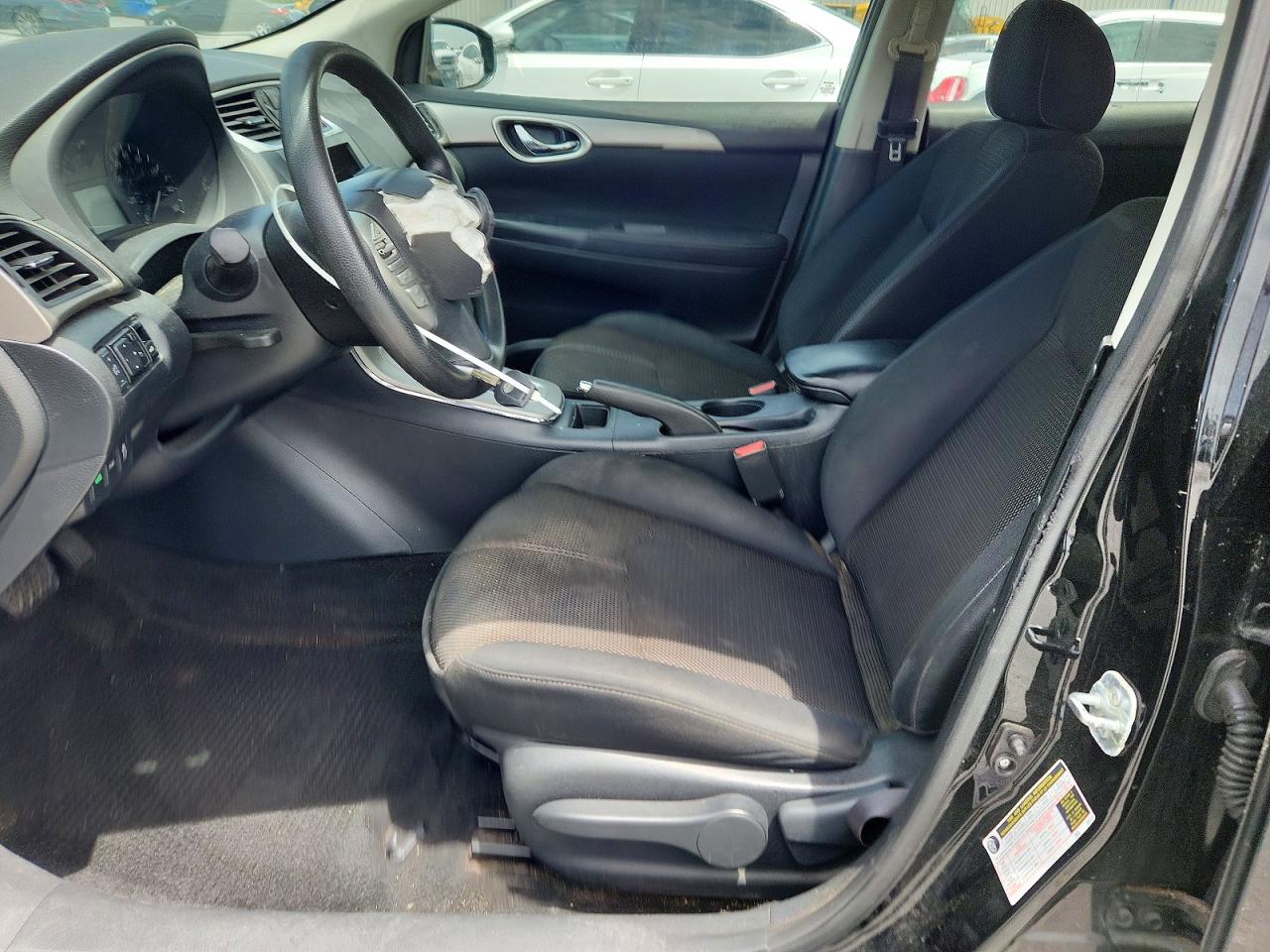 2015 Nissan Sentra S Black vin: 3N1AB7AP2FY222057