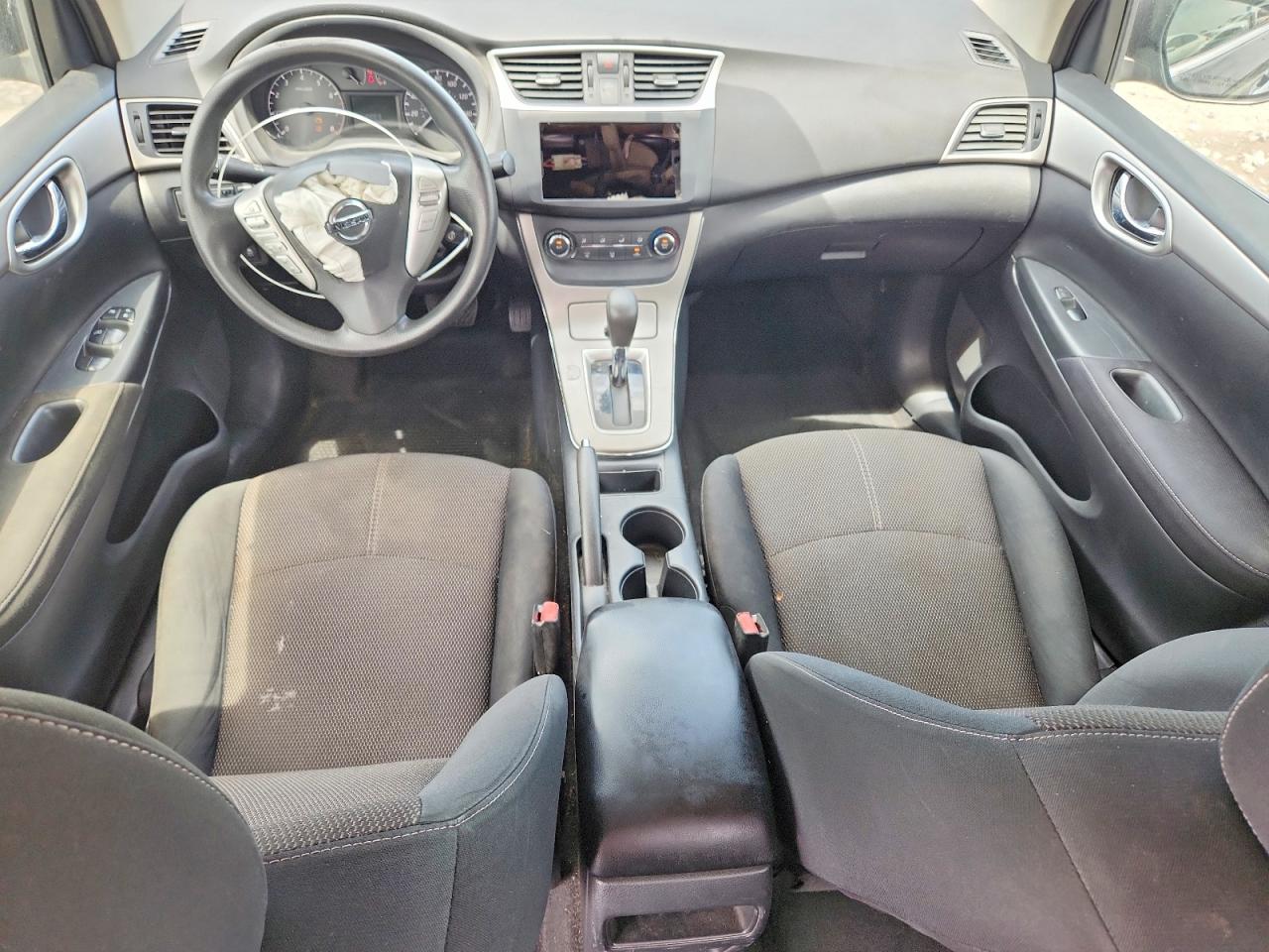 2015 Nissan Sentra S Black vin: 3N1AB7AP2FY222057