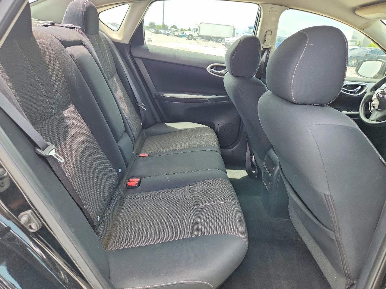 2015 Nissan Sentra S Black vin: 3N1AB7AP2FY222057