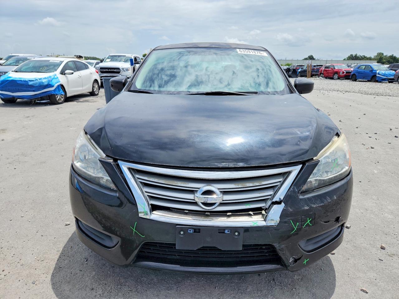 2015 Nissan Sentra S Black vin: 3N1AB7AP2FY222057