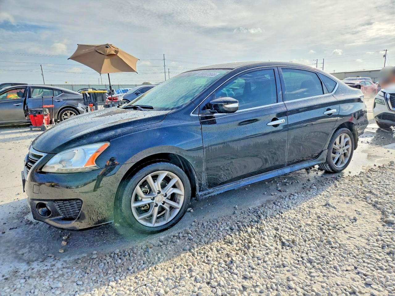 2015 Nissan Sentra Sr Black vin: 3N1AB7AP2FY225315