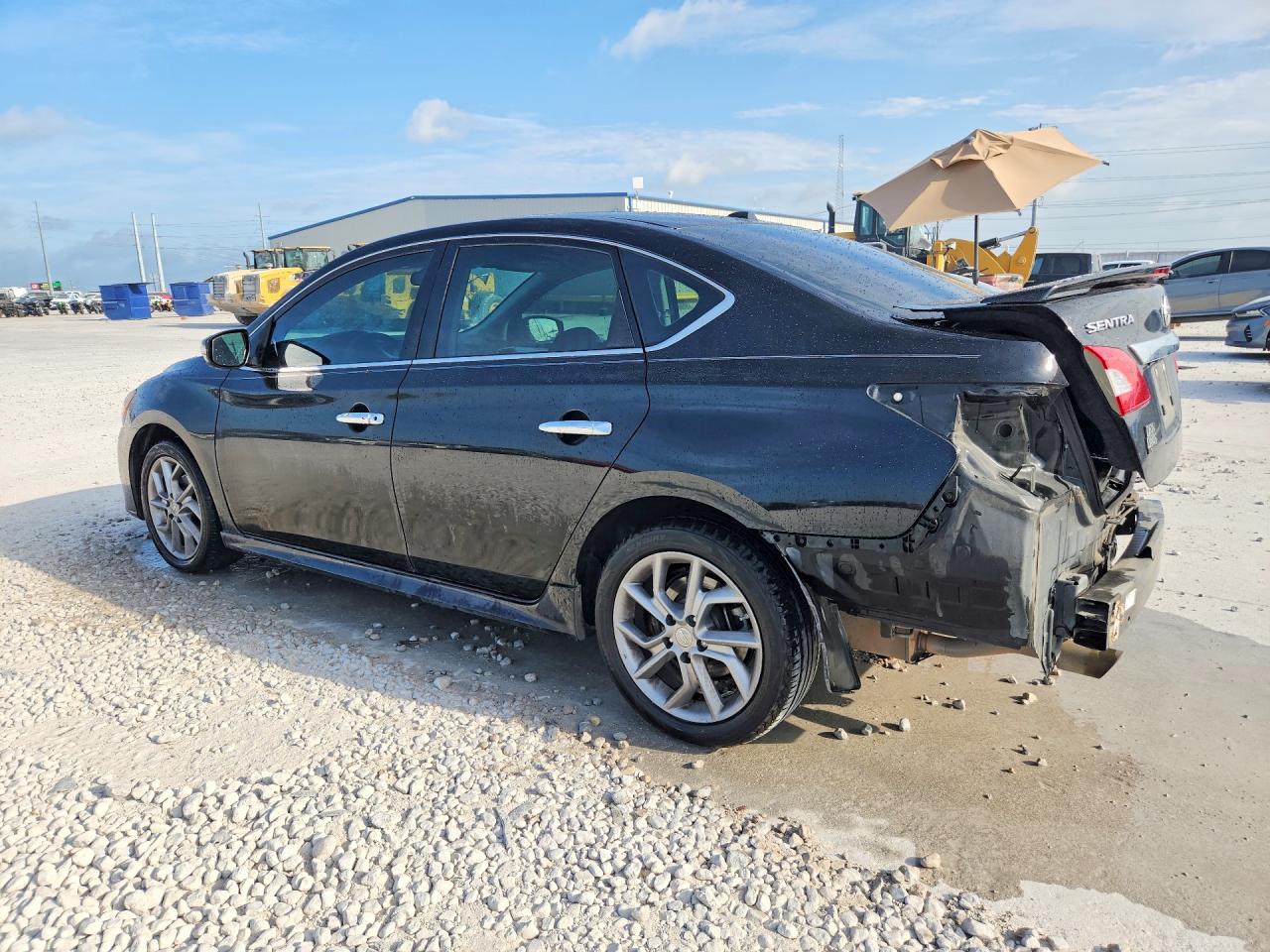 2015 Nissan Sentra Sr Black vin: 3N1AB7AP2FY225315