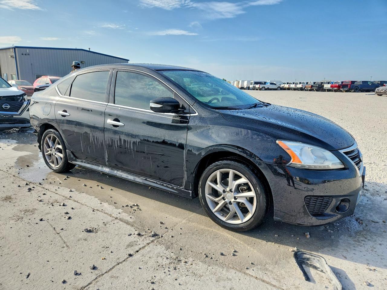 2015 Nissan Sentra Sr Black vin: 3N1AB7AP2FY225315
