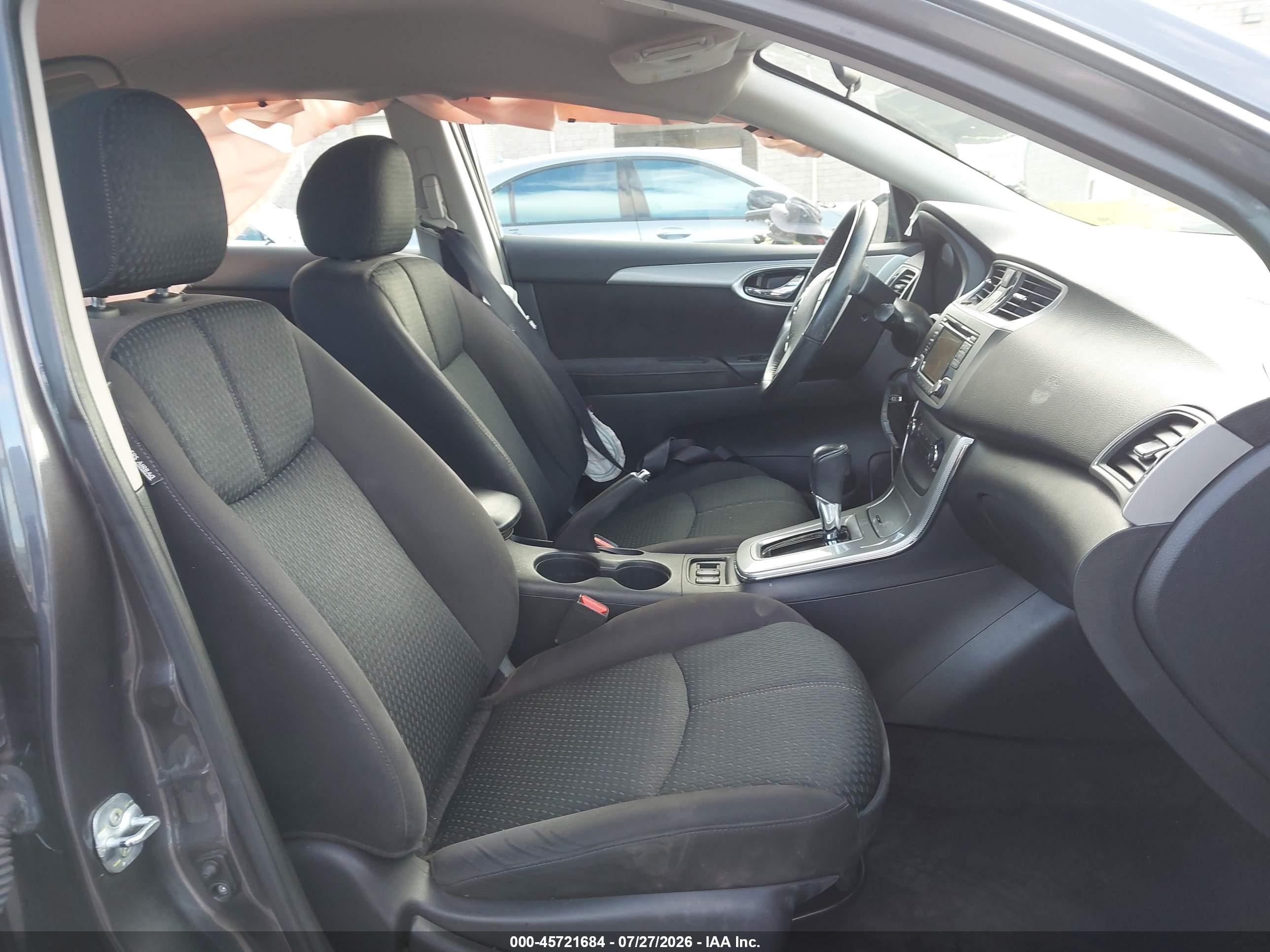 2015 Nissan Sentra Sr Gray vin: 3N1AB7AP2FY225847