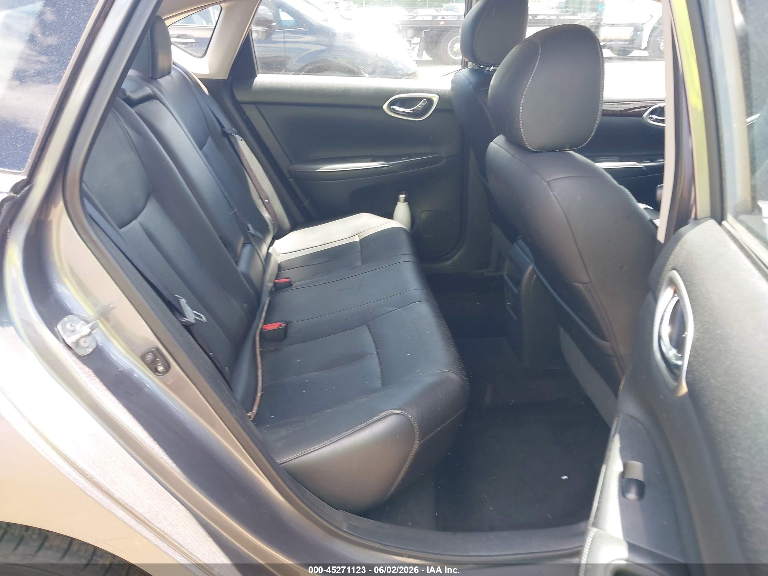 2015 Nissan Sentra Sl Silver vin: 3N1AB7AP2FY227873
