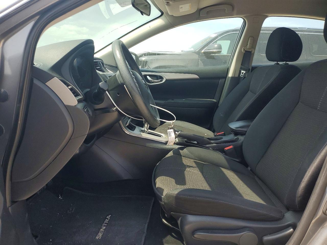 2015 Nissan Sentra S Gray vin: 3N1AB7AP2FY242356
