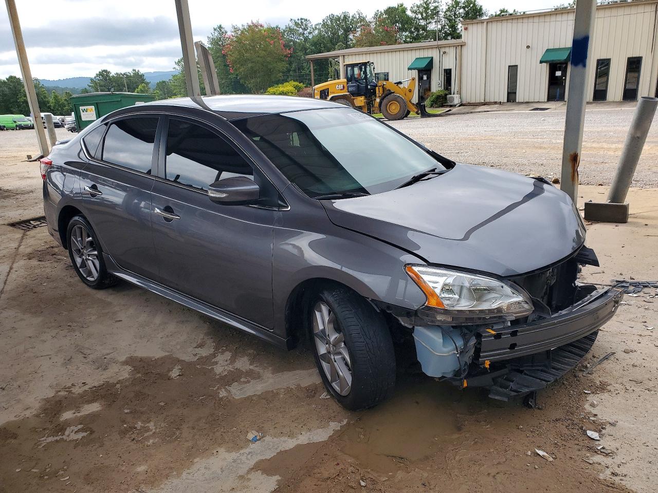 2015 Nissan Sentra Sr Gray vin: 3N1AB7AP2FY245547