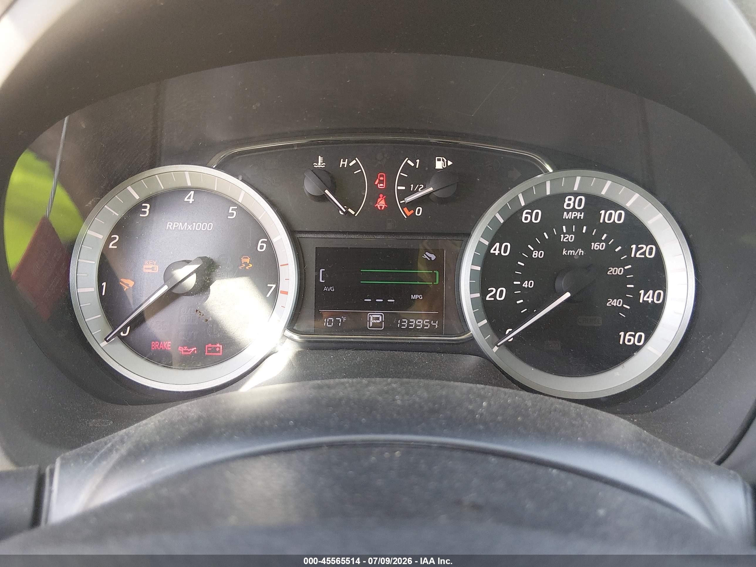 2015 Nissan Sentra Sv Gray vin: 3N1AB7AP2FY253521
