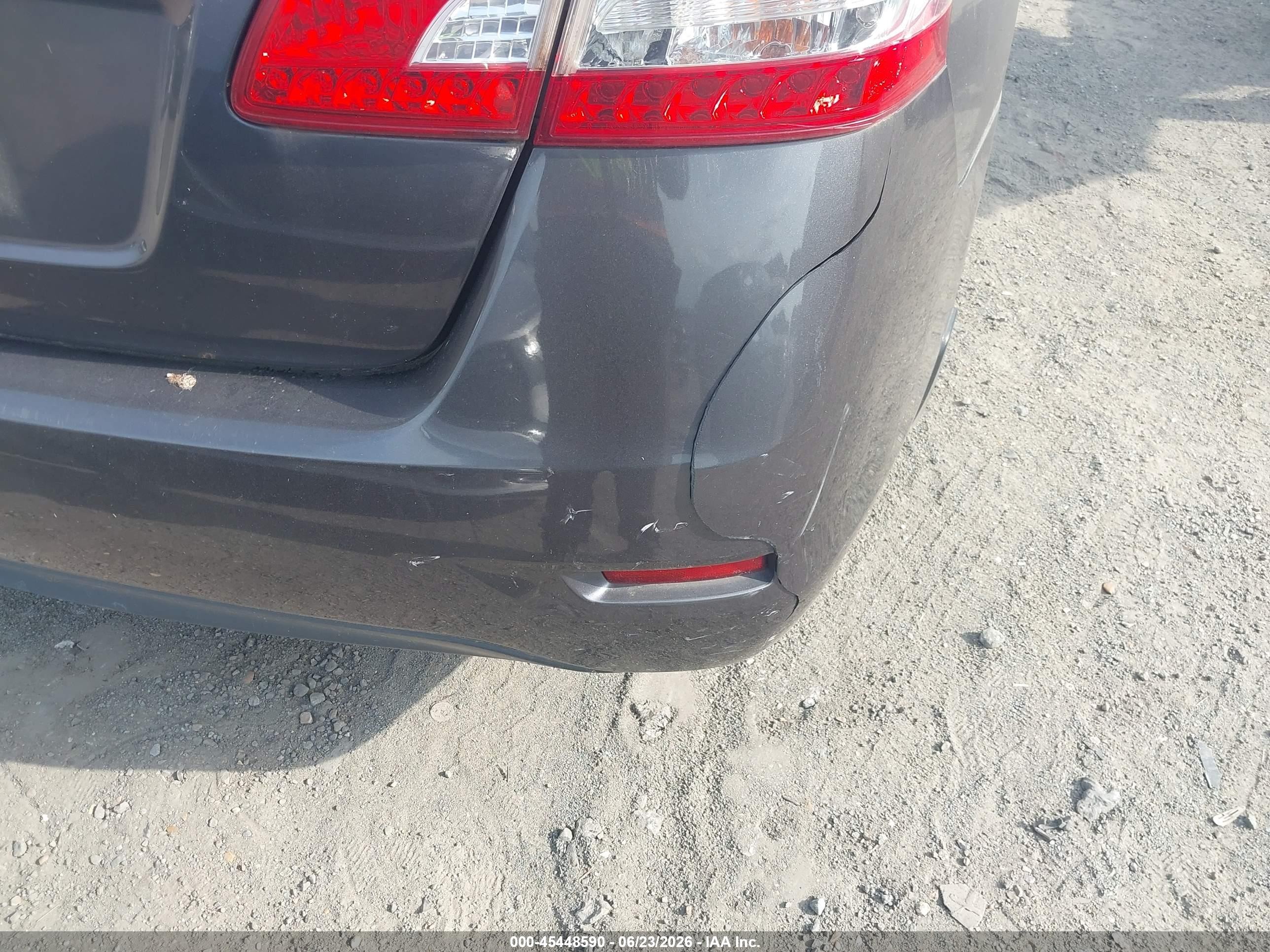 2015 Nissan Sentra Sv Gray vin: 3N1AB7AP2FY254491