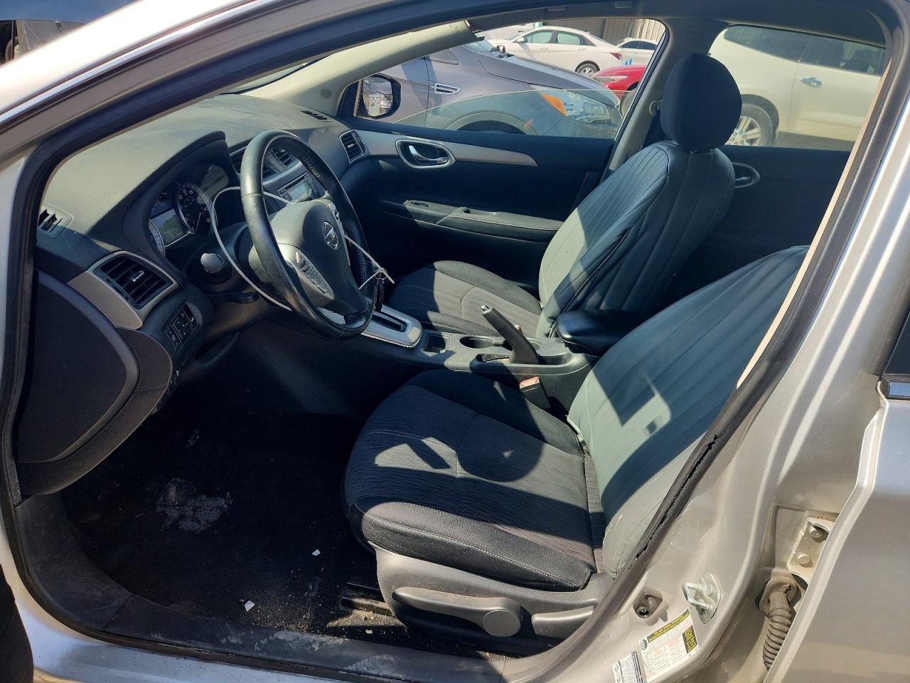 2015 Nissan Sentra Sv Silver vin: 3N1AB7AP2FY262140