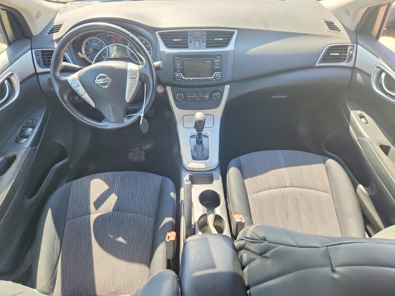 2015 Nissan Sentra Sv Silver vin: 3N1AB7AP2FY262140