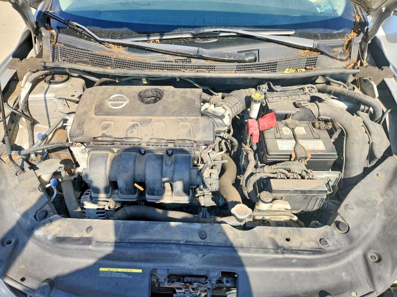 2015 Nissan Sentra Sv Silver vin: 3N1AB7AP2FY262140
