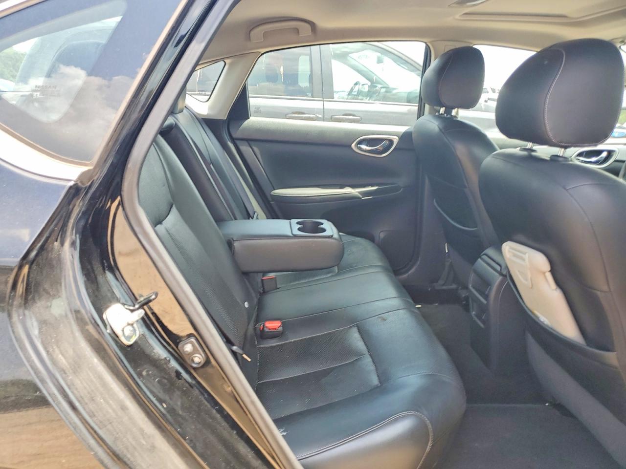 2015 Nissan Sentra Sr Black vin: 3N1AB7AP2FY263403
