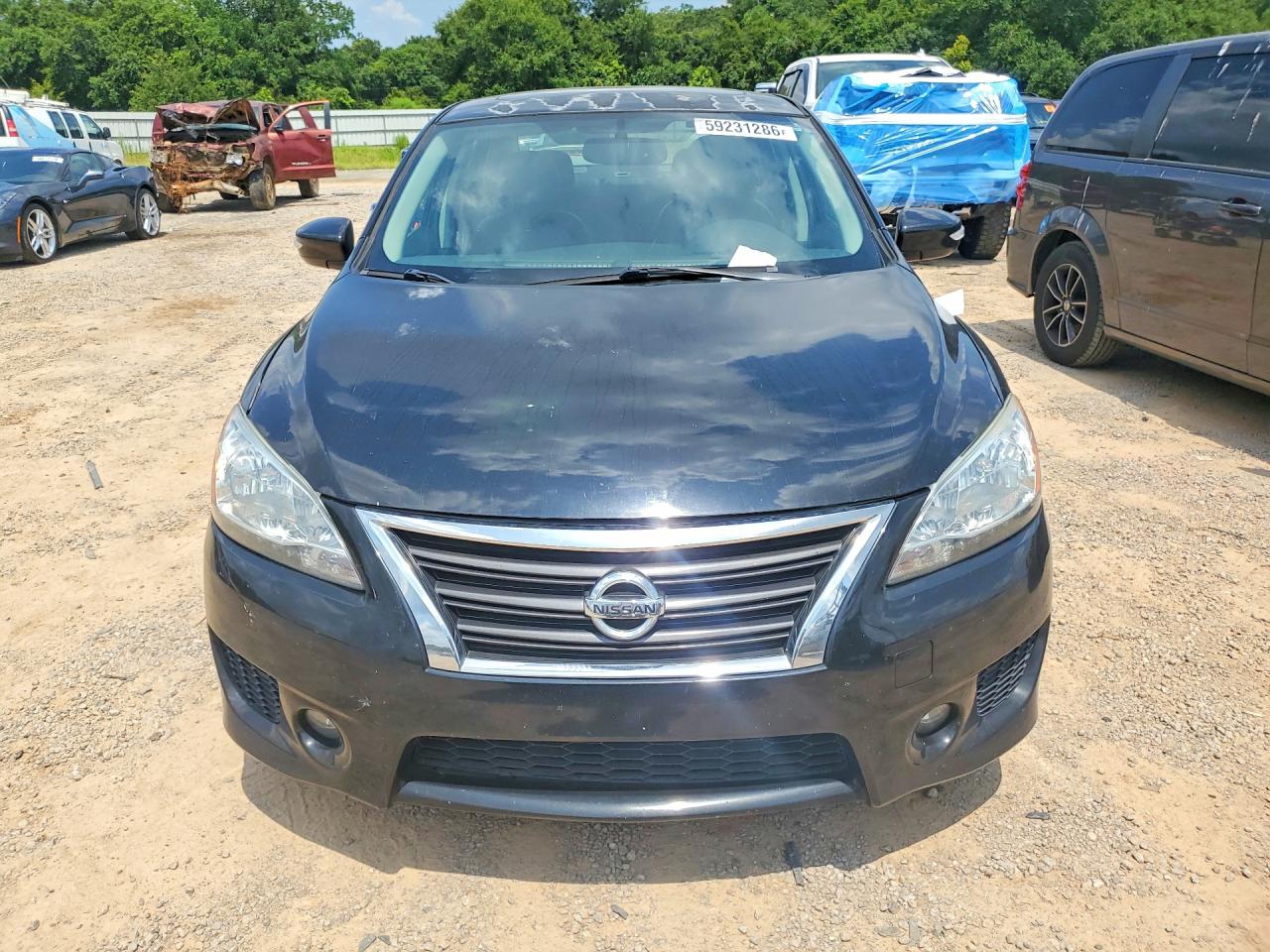 2015 Nissan Sentra Sr Black vin: 3N1AB7AP2FY263403