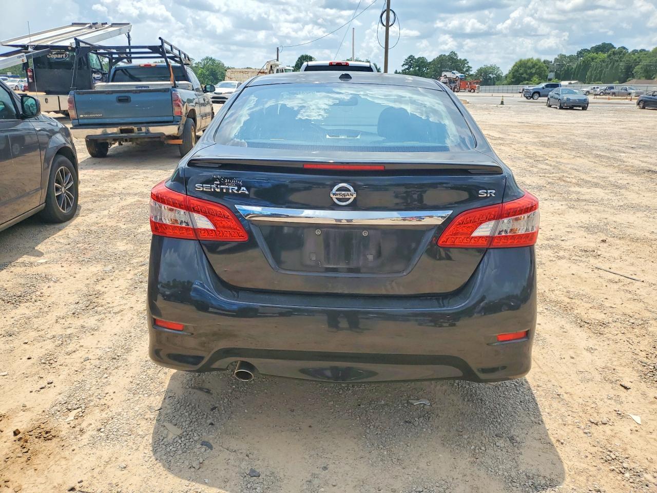 2015 Nissan Sentra Sr Black vin: 3N1AB7AP2FY263403