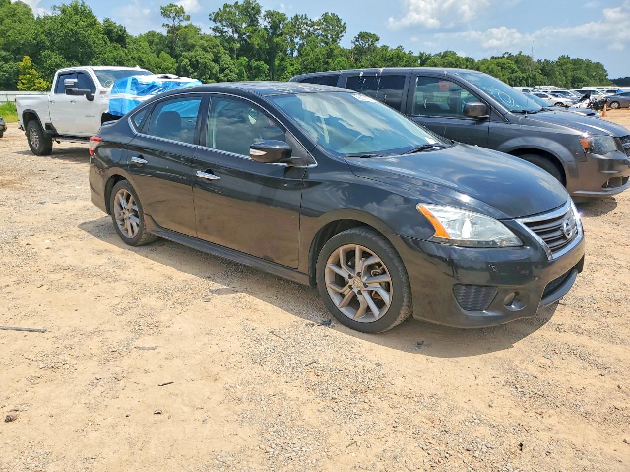2015 Nissan Sentra Sr Black vin: 3N1AB7AP2FY263403