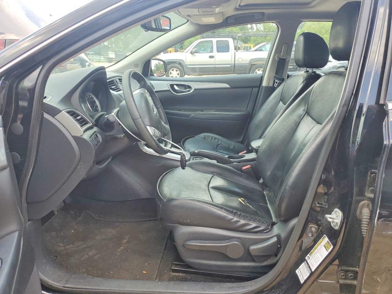 2015 Nissan Sentra Sr Black vin: 3N1AB7AP2FY263403