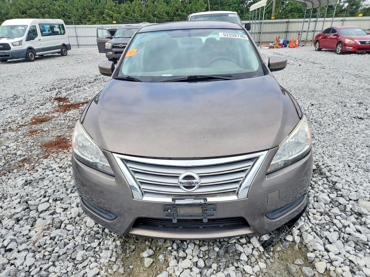 2015 Nissan Sentra Sv Gray vin: 3N1AB7AP2FY263529