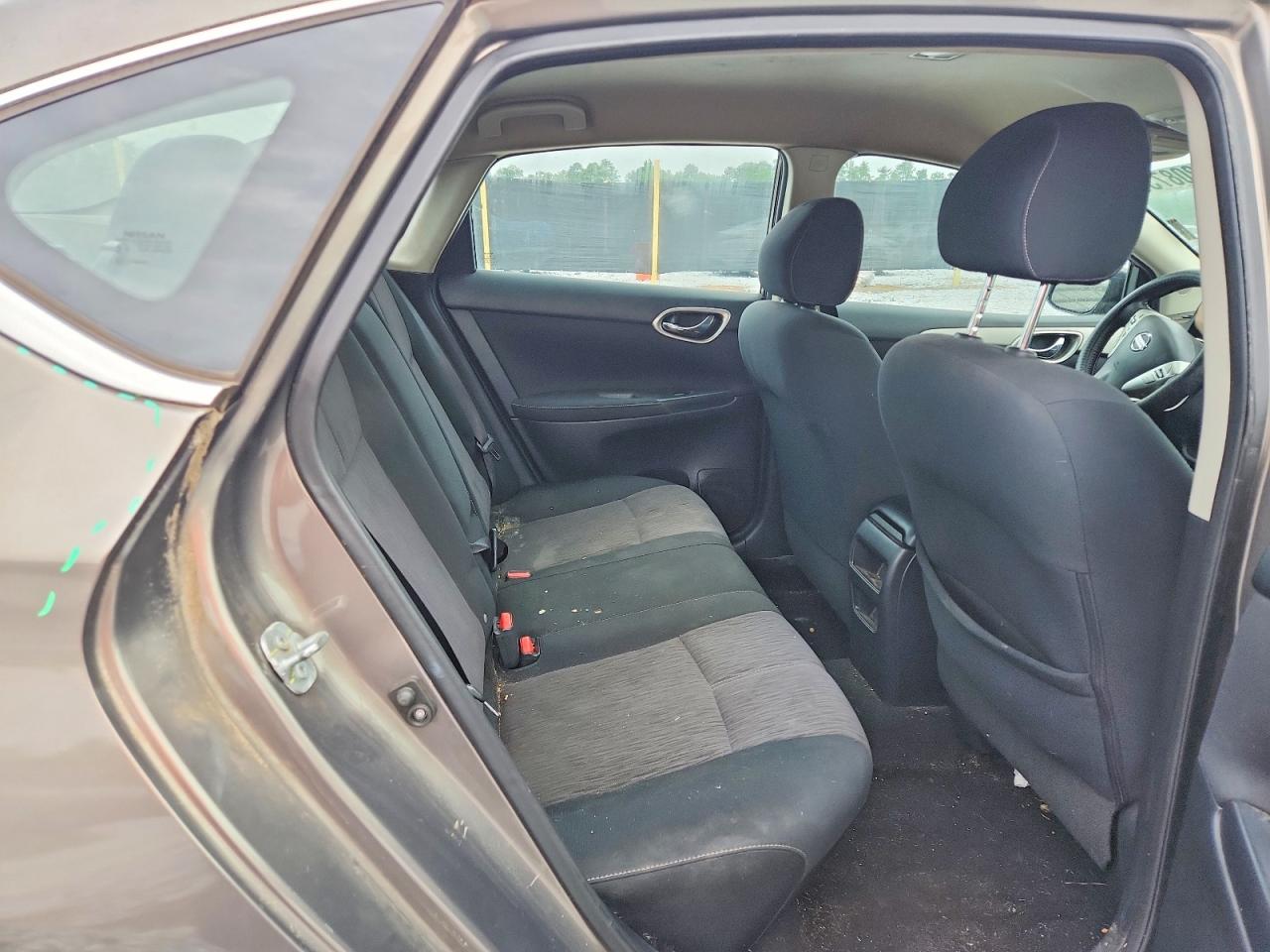 2015 Nissan Sentra Sv Gray vin: 3N1AB7AP2FY263529