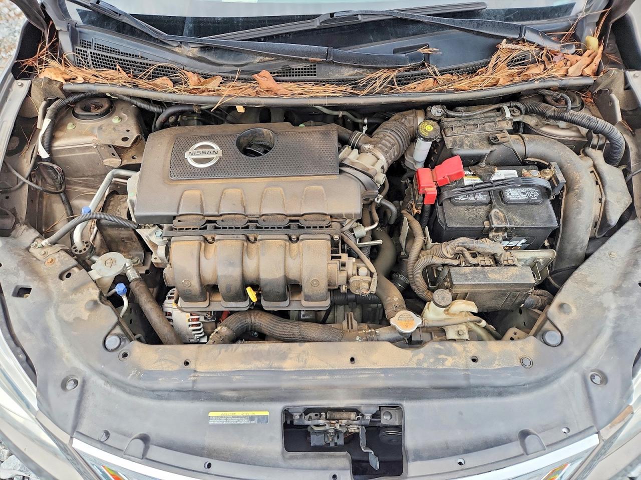 2015 Nissan Sentra Sv Gray vin: 3N1AB7AP2FY263529