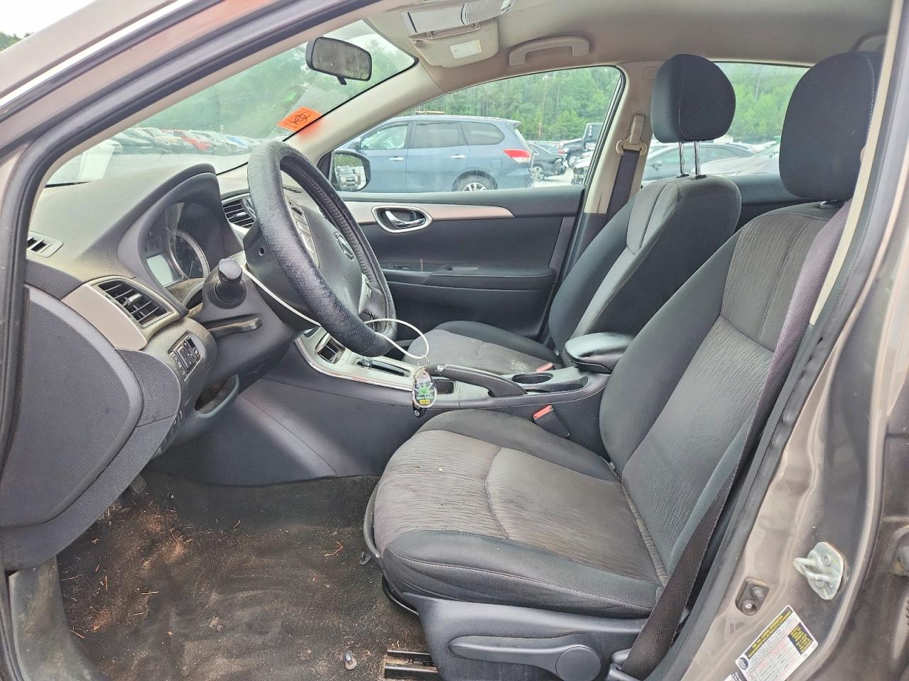 2015 Nissan Sentra Sv Gray vin: 3N1AB7AP2FY263529