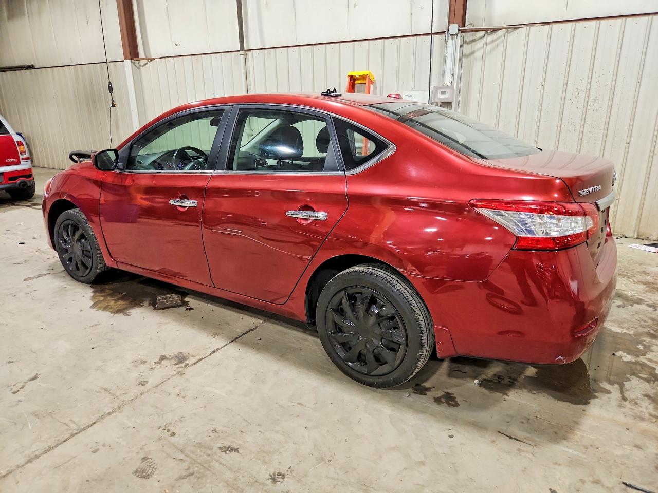 2015 Nissan Sentra Sv Red vin: 3N1AB7AP2FY264230